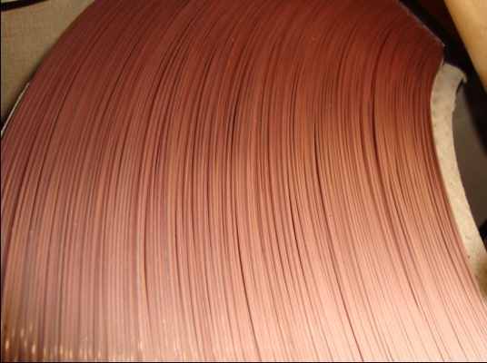 0.78MM Diameter Copper coated Tire Bead Wire , 450 Straightness