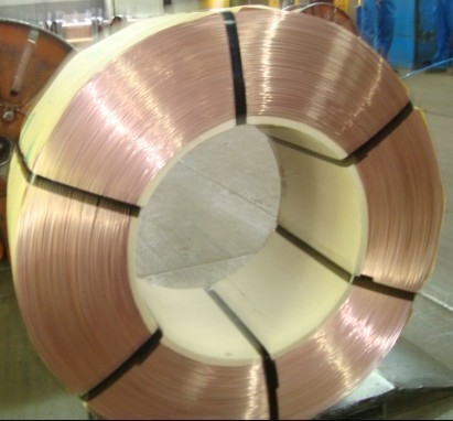 Diameter 2.4MM Tire Bead Wire For Vehicles , Copper Coat Bead Wire
