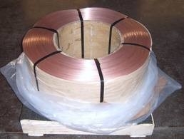 Gomma 1.55MM, placcato di rame rivestito d'ottone del cerchietto della gomma di Copperize dei veicoli